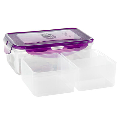 

Jingdong supermarket] Pu industry 1100ML within the box rectangular box PY-1209