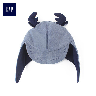 

GAP flagship store male baby warm children baby earmuffs hat child hat 399443 winter worsted twill 18-24M