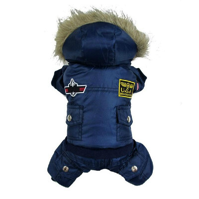 

Fall Winter Thicken Cotton XS S M L XL Jumpsuits Costume Pet Dog Supplies Soft Comfortable Warm Clothes