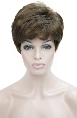

StrongBeauty Lady Women Short Wave Syntheic Hair Wig Blonde with Highlights Full wigs Color For choose