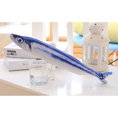 

Plush Creative 3D Carp Fish Shape Cat Toy Gift Cute Simulation Fish Playing Toy For Pet Gifts Catnip Fish Stuffed Pillow Doll