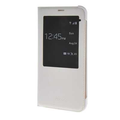 

MOONCASE чехол для MEIZU MX5 (5.5") Ultra Slim View Window Flip Leather Case Cover White