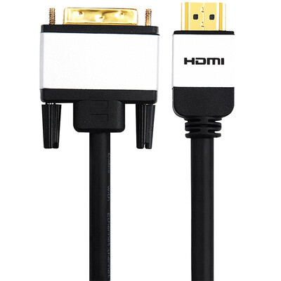 

Ferguson (cabos) F05103 hdmi turn dvi dvi-d turn hdim конверсионная линия высокой четкости может быть взаимозаменяемым кабелем PS3 3 м в двух направлениях