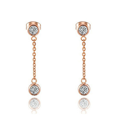 

Ювелирные изделия из нержавеющей стали с золотым покрытием Earsfs® 18K с золотым покрытием