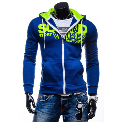 

Zogaa New Mens Hoodie Fashion Slim Casual