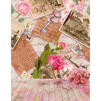 

Letter of the Soul Photo Backdrop 57FT Vinyl Fabric Cloth Digital Printing Photo Background s-2118