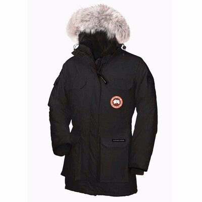

Women Winter Warm Goose Womens Expedition Parka Heavyweight Overcoat PBI Goose Down Feather Jacket Big Coyote Fur Collar for Lady