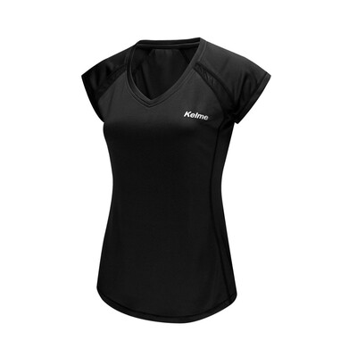 

KELME Womens Yoga Short Sleeve T-Shirt Running Gym Top