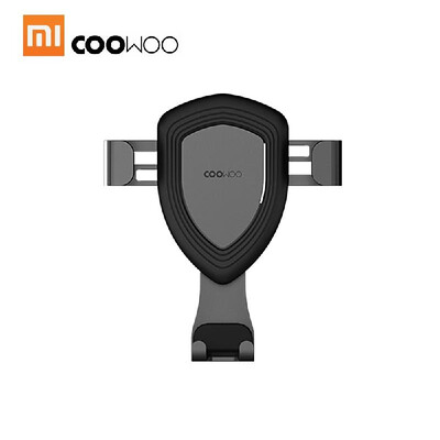 

Xiaomi COOWOO Car Phone Holder Car Bracket with Gravity sensor Air Vent Outlet Clipper Phone Hold Stand for iPhone X  Max XR Sam