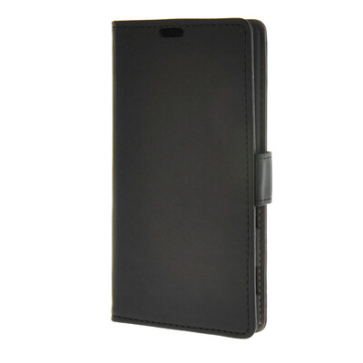 

MOONCASE Простой стиль кожаный бумажник флип карты отойти чехол для Sony Xperia C4 черный