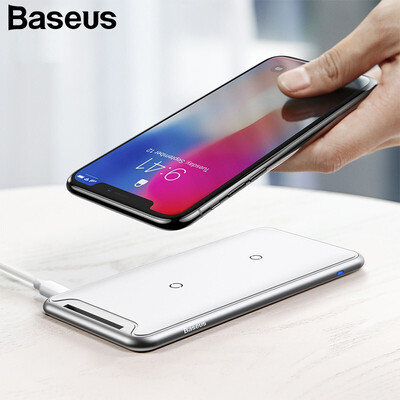 

Baseus 10W Wireless Charger for Iphone  XR  Max Qi Wireless Charging for Iphone X 8 Samsung S9 S9 S8 XiaoMi