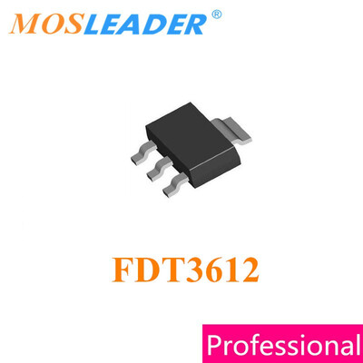 

Mosleader FDT3612 SOT223 100PCS 1000PCS 3612 100V N-Channel Made in China High quality