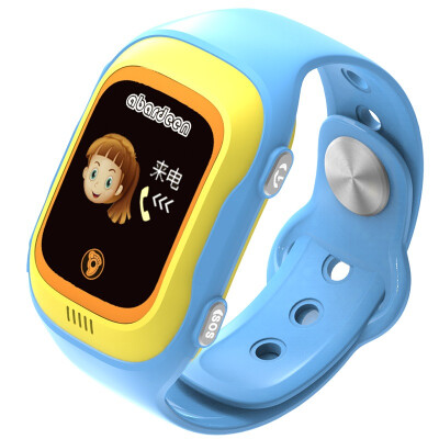 

Abardeen abardeen four generations of KT04 children&39s color touch version of intelligent call positioning waterproof anti-lost multi-function watch blue
