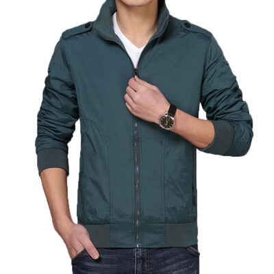 

Zogaa New Autumn Men's Jacket Stand Collar