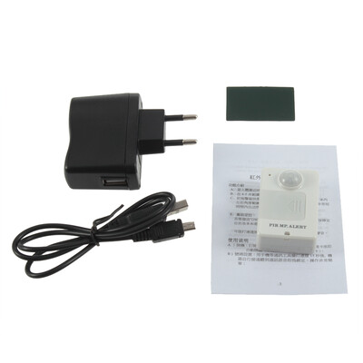 

Мини pir Инфракрасный Датчик оповещения GSM беспроводной сигнализации Обнаружение движения монитора