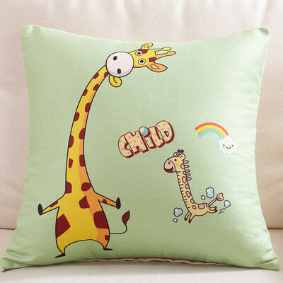 

Jiuzhoulu textile pillow pillow cushion core Rainbow Zebra 45x45cm
