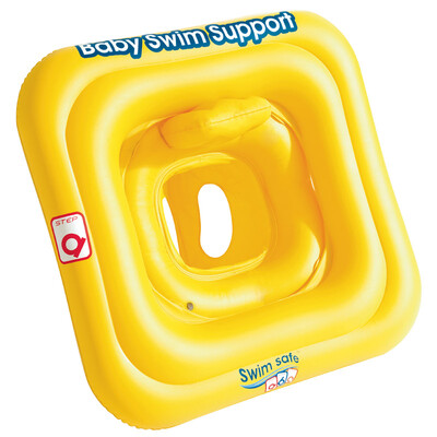 

Bestway baby seat children sitting ring swimming pool water inflatable toys (safe 3 air chamber structure, suitable for 0-1 year old children playing with water) 32050