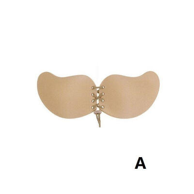 

Adjustable Silicone Push-Up Strapless Backless Adhesive Stick Invisible Bra M1