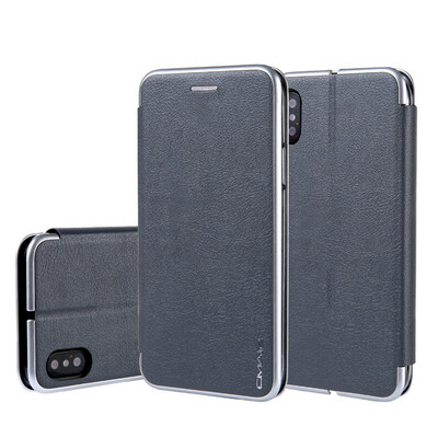 

Business Leather Case For iPhone6s 7 8 Plus Leather Flip Case Wallet Stand Flip Cover For iPhoneX