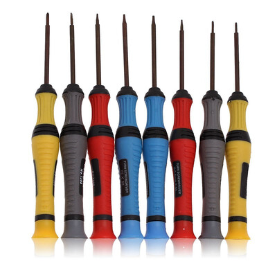 

Lot 8 in 1 Turn Screwdriver Repair Pry Opening Tools Kit Set For Mobile Phone