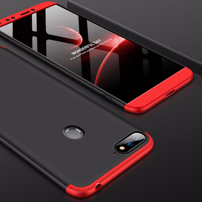 

Goowiiz Phone Case For Huawei Honor 9I9N7A PrimeEnjoy 8E Fashion Color collision 360 Degree Coverage PC