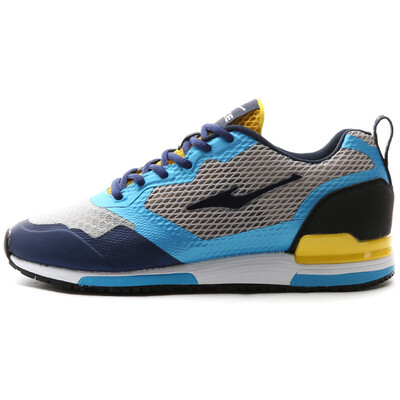 

ERKE ERKE мужская обувь кроссовки спортивная сеть прокладочная износостойкая кроссовка 51116220041 светло-серый / флуоресцентный синий 39 метров