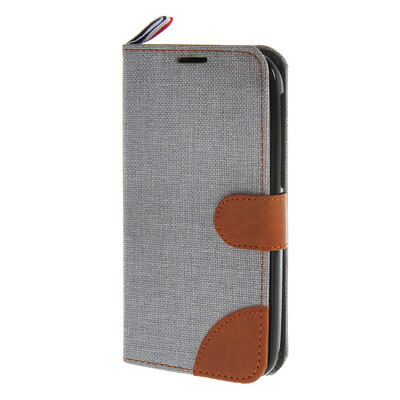 

MOONCASE Alcatel One Touch POP C7 , Leather Flip Card Holder Pouch Stand Back ЧЕХОЛ ДЛЯ Alcatel One Touch POP C7 Grey