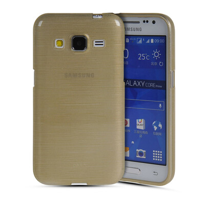 

MOONCASE Мягкие гибкие силиконовый гель ТПУ Дело Чехол кожи для Samsung Galaxy Core Prime G360 / Prevail LTE желтый