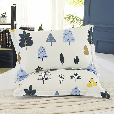 

Home Textile Beauty Flower Brid Pattern Pillowcase 100 Cotton Bedding Pillow Cover Cartoon Animal Pillow Shams 48x74cm 2 Pieces