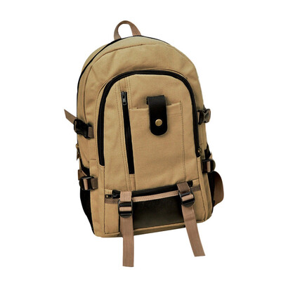 

Vintage Unisex Canvas Backpack UnisexTravel Bag School Backpack Large Capacity