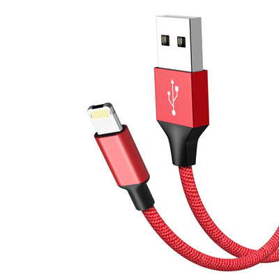 

Vissko Android blind plug mobile phone data cable for iphone6sX two in one cotton charging cable