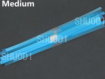 

160 Pcs Set of 4mm Width Dental Polyester Polishing Stick Strip with Single Side polishing side Polystrips Material