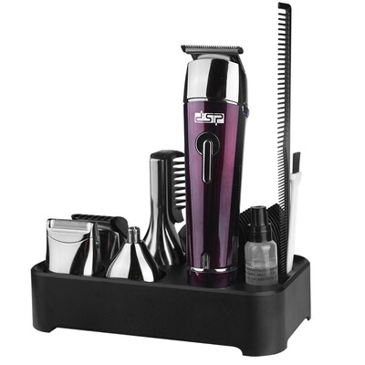 

DSP 5 in 1 Rechargeable Hair Trimmer Titanium Hair Clipper Electric Shaver Beard Trimmer Men Styling Tools Shaving Machine