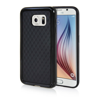 

MOONCASE Soft Flexible Silicone Gel TPU Skin Shell Back ЧЕХОЛ ДЛЯ Samsung Galaxy S6 Black