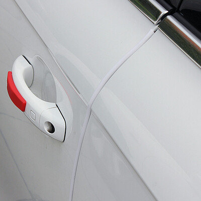 

Caraline car door anti-collision strip invisible scratch-proof seal door door rubber protection stickers car door anti-slip rubber strip thickening section -15 m white