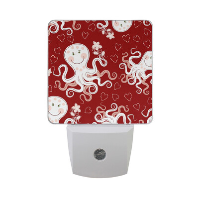 

ALAZA LED Night Light With Smart Dusk To Dawn SensorOctopus Plug In Night Light