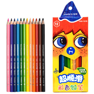 

Marco 1550-36CB 36 color smooth core color pencil / color pen / color lead paper box