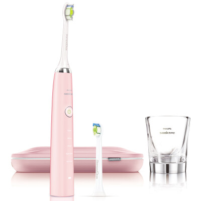 

PHILIPS HX9362 67 Sonic Electric Toothbrush Rechargeable Pink Diamond color