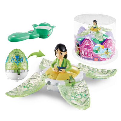 

Smart Creative LDCX Disney Series Dancing Princess Gyro Toy Girl Child Gift Mulan 6659