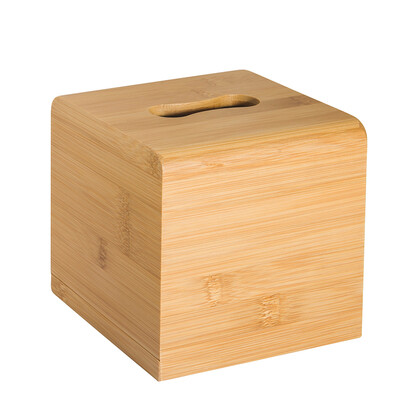

Jinlongxing glosen simple office bamboo tissue box home living room bathroom car tray paper roll paper paper box box square bamboo color
