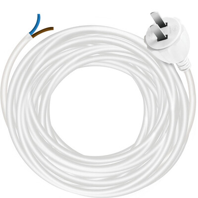 

Etman ACP20113-7 20m 10A two core wire plug with wire multi-purpose household industrial wiring copper core power extension cord 2 foot power extension cord 20M