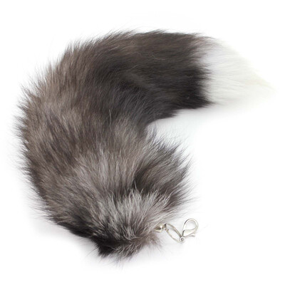 

Vanker Stylish Fox Fur Tail Tassel Bag Tag Handbag Backpack Pendant Key Chain Keyring
