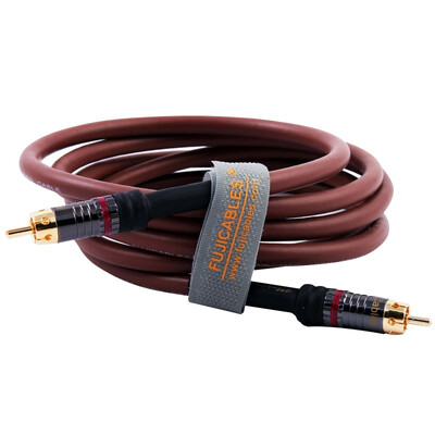 

Ferguson cabos coaxial audio line RCA lotus line fever coaxial line digital subwoofer 15 m brown F0340105