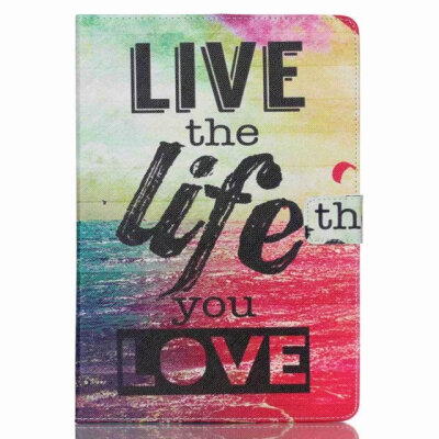 

MITI Samsung Galaxy Tab A 9.7' T550 T555 T551 Case Painting Style Pu Leather Stand Case Cover For Samsung Tab A 9.7' inch Fundas