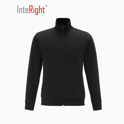 

INTERIGHT mens plus velvet warm sweater black L