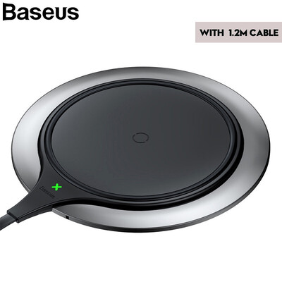 

Baseus 10W Wireless fast charger For iphone XS XR XS Max 8 8plus Portable Qi Wireless Charging for Samsung S9 S8 Note9 8 Xiao Mi