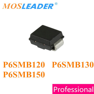

Mosleader SMB 750PCS P6SMB120 P6SMB130 P6SMB150 P6SMB120A P6SMB120CA P6SMB130A P6SMB130CA P6SMB150A P6SMB150CA DO214AA