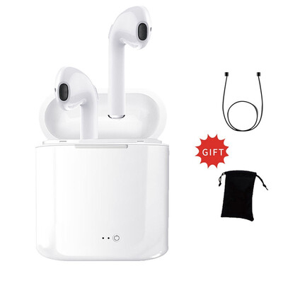 

For Airpro Earpods I7s TWS Twins Wireles Earphone Bluetooth Earbuds Headset for Iphone X 8 8 PLUS 7 Plus 5 6s 6 Plus Galaxy S8