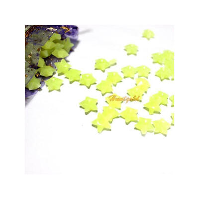 

Luminous Wall Stickers Lucky Wishing Stars 180-Packed Decaration Mini Tiny Star