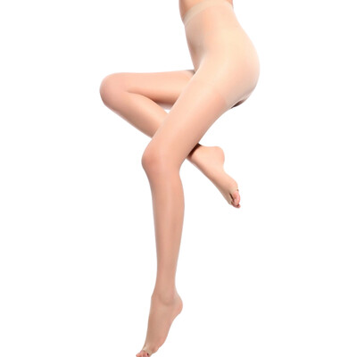 

[Jingdong supermarket] Langsha stockings women thin fashion sexy core silk pantyhose 4 double color sexy open toe uniform